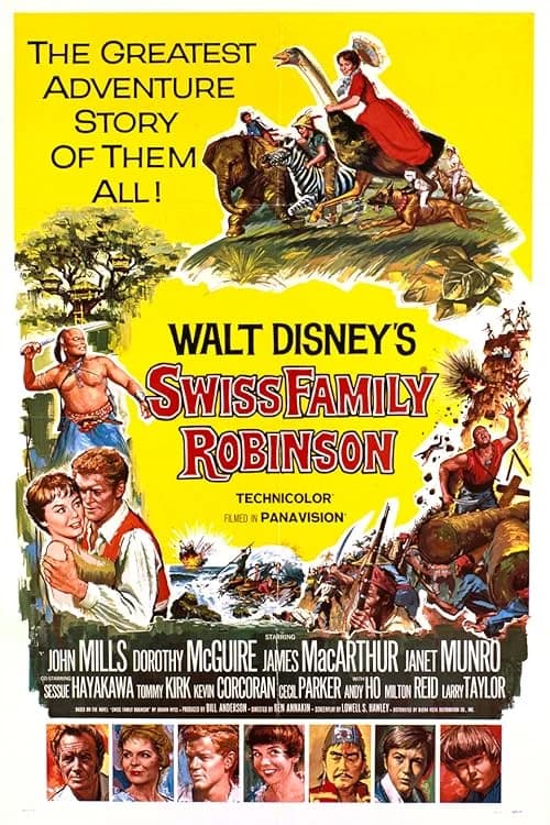 Swiss Family Robinson film posteri