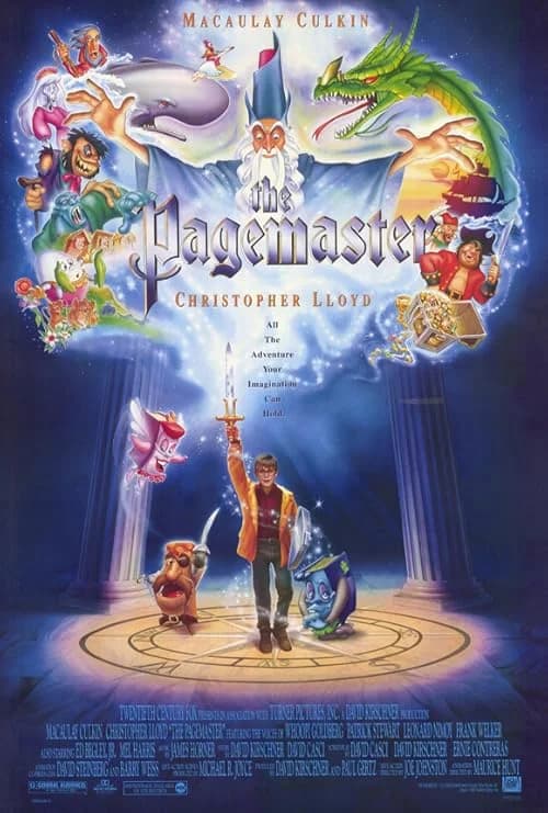 The Pagemaster film posteri