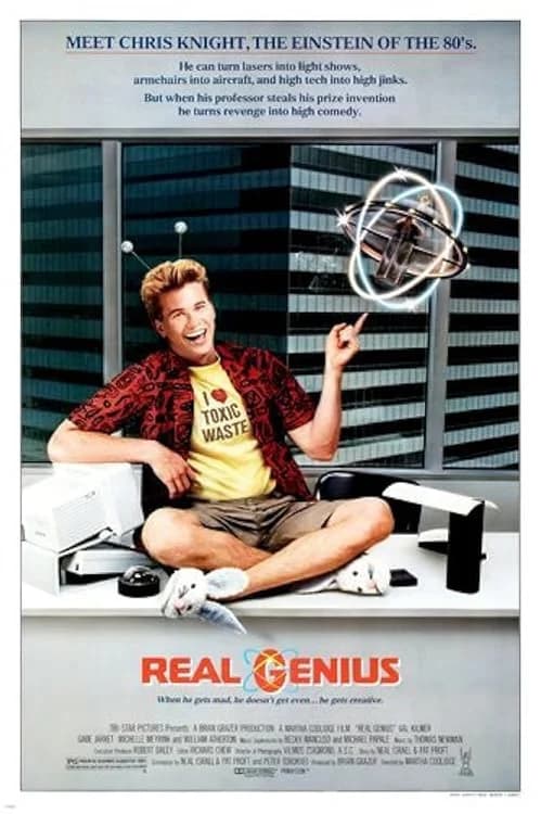Real Genius film posteri