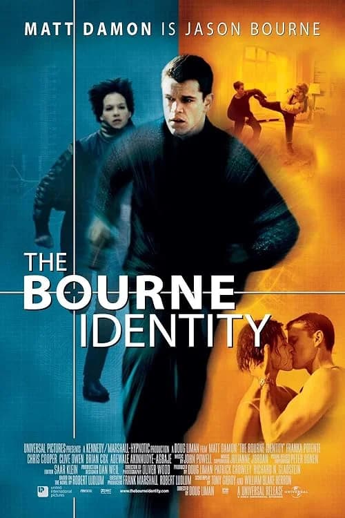 The Bourne Identity film posteri