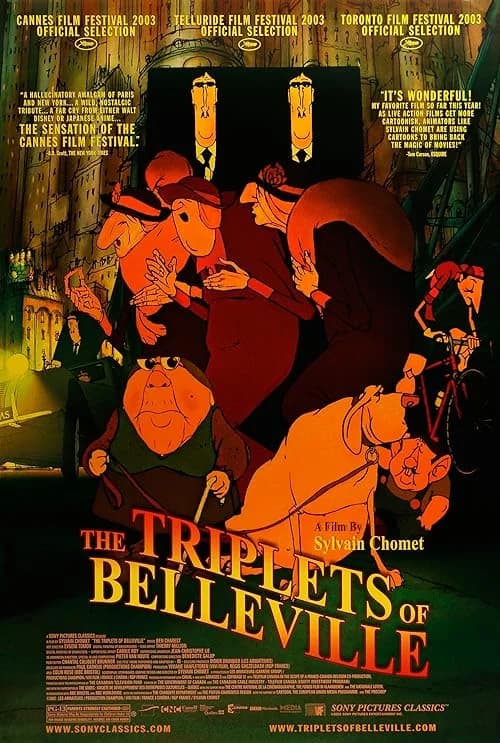 The Triplets of Belleville film posteri